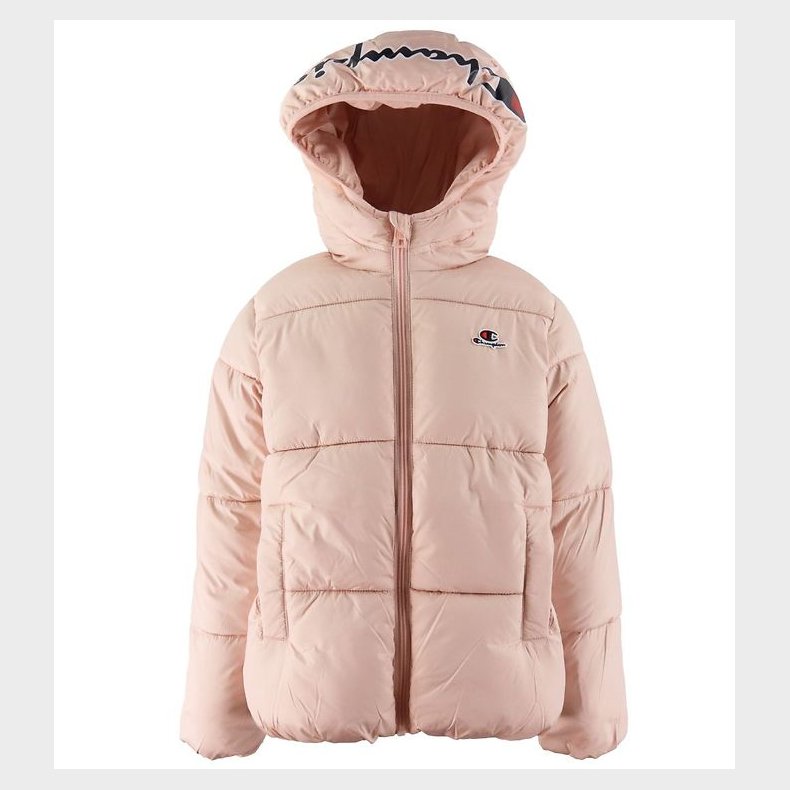 Champion Hooded Dynejakke - Rosa