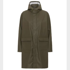 Ver de Terre Regnfrakke - PU - Dark Moss