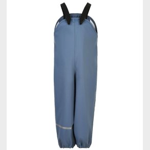 CeLaVi Regnbukser m. Seler - Recycled PU - China Blue