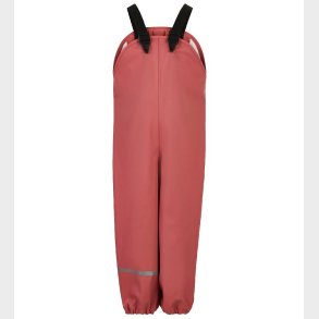 CeLaVi Regnbukser m. Seler - Recycled PU - Dusty Ceder