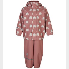 CeLaVi Regntj m. Seler - PU - Burlwood m. Elefanter