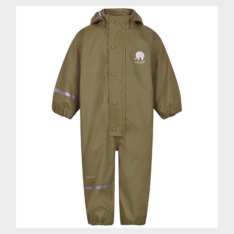 CeLaVi Regndragt - PU - Khaki