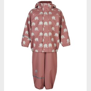 CeLaVi Regntj - PU - Burlwood m. Elefanter