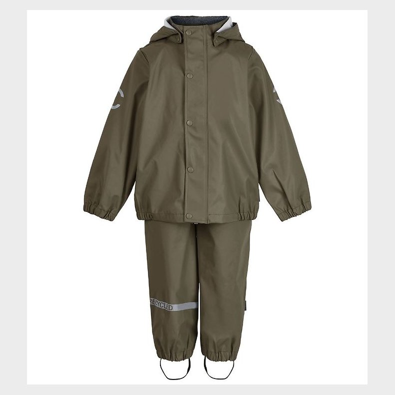 Mikk-Line Regnt�j - Recycled - PU - Dusty Olive