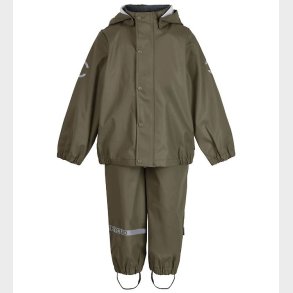 Mikk-Line Regnt�j - Recycled - PU - Dusty Olive