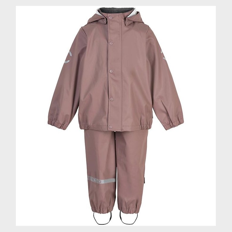 Mikk-Line Regntj m. Seler - PU - Recycled - Burlwood