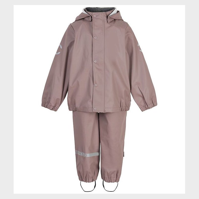 Mikk-Line Regntj m. Seler - PU - Recycled - Adobe Rose