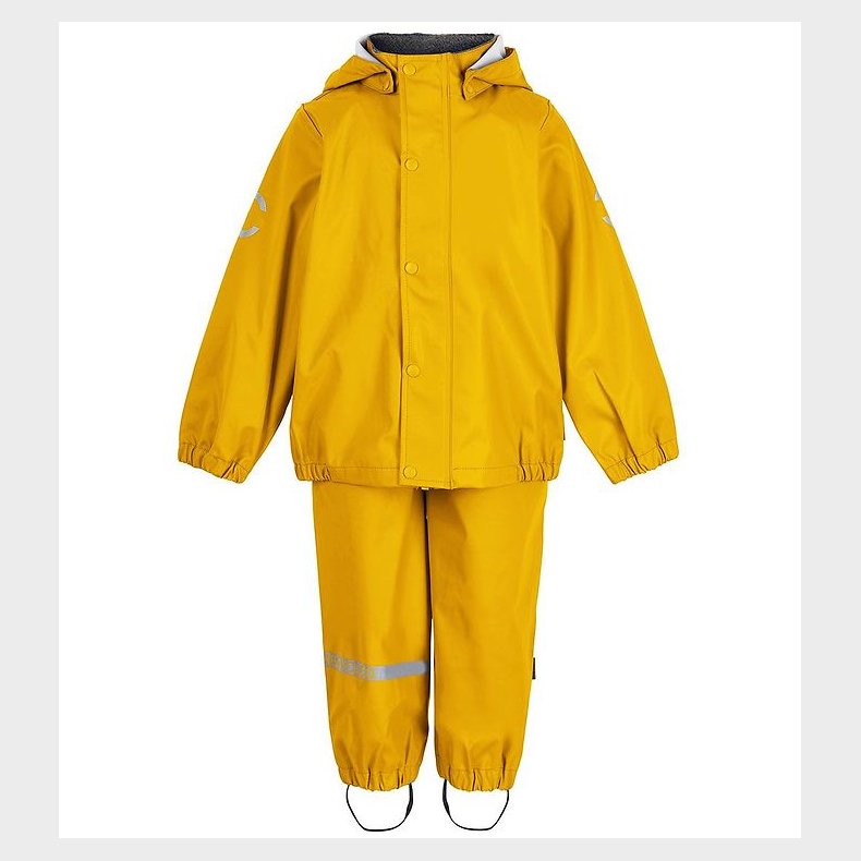 Mikk-Line Regnt�j m. Seler - PU - Recycled - Sunflower