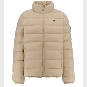 Tommy Hilfiger Dunjakke - Essential Light Down - Savannah Sand