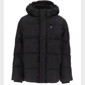 Calvin Klein Dynejakke - Essential Puffer - CK Black