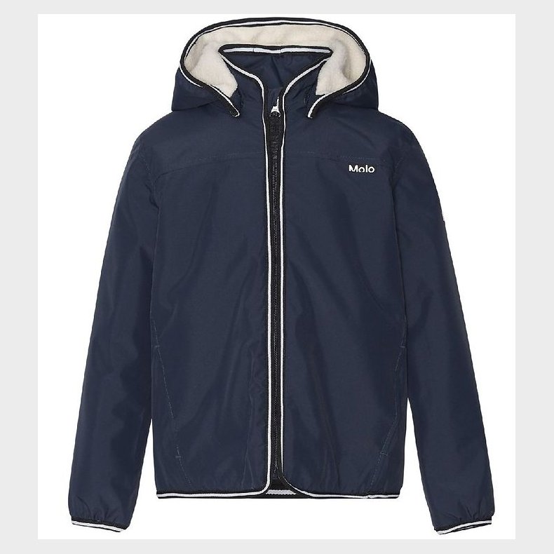 Molo Regnjakke m. Vattering - Winner - Galaxy Blue