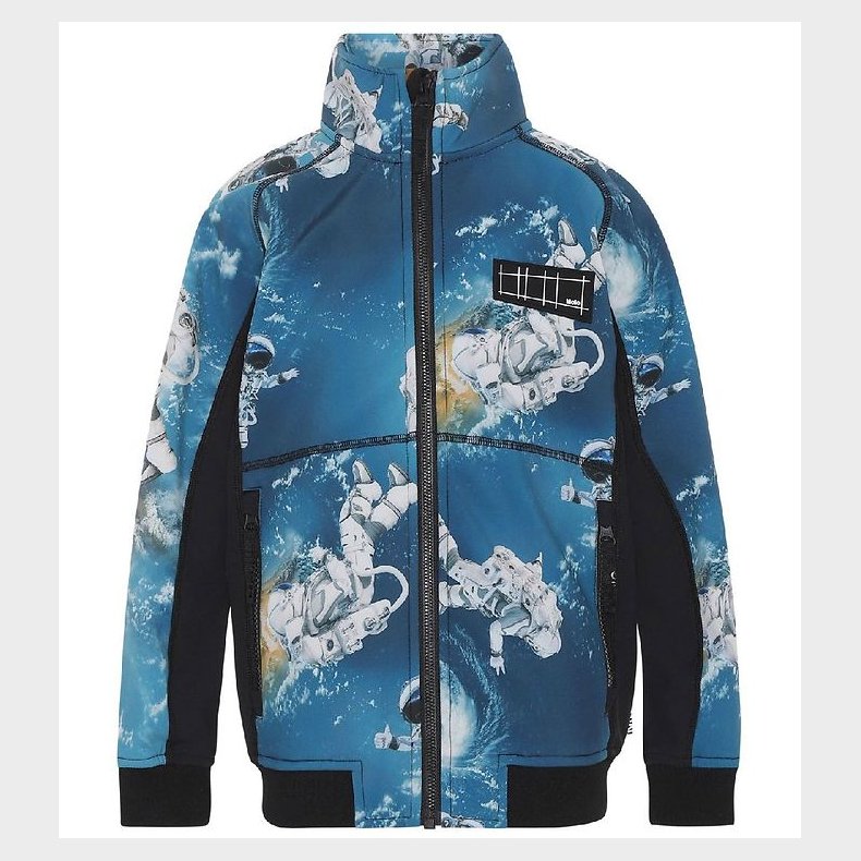 Molo Softshelljakke - Cloudy - Astronauts