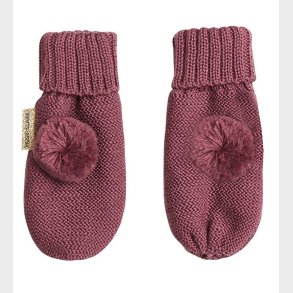 Hust and Claire Luffer - Uld/Polyester - Flori - Purple Fig