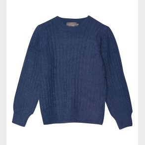 Creamie Bluse - Vintage Indigo