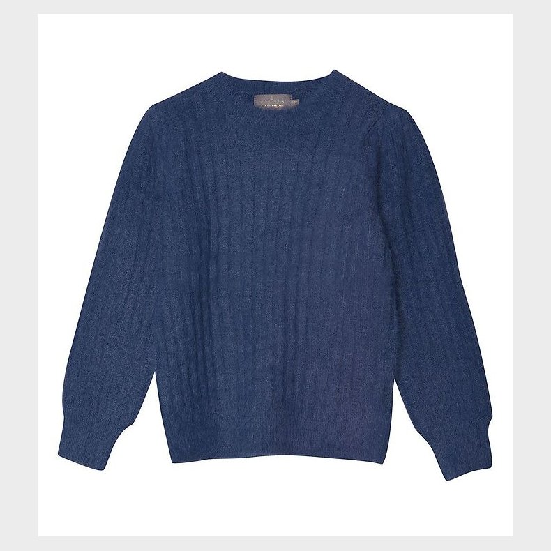 Creamie Bluse - Vintage Indigo