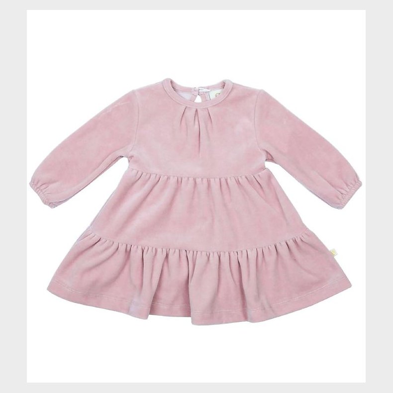 Smallstuff Kjole - Velour - Powder