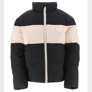 Emporio Armani Dynejakke - Blue Navy m. Creme