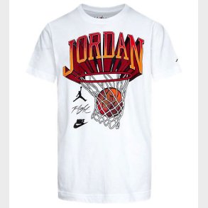 Jordan T-shirt - Hoop Style - Hvid m. Print