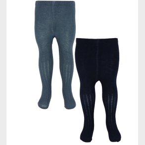 Minymo Str�mpebukser - Uld - 2-Pak - Dark Navy