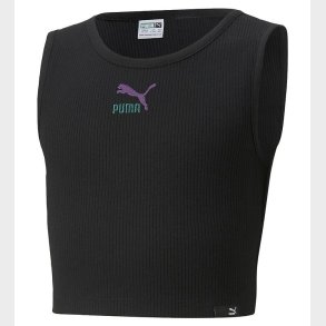 Puma Top - Classic GRL Cropped - Sort