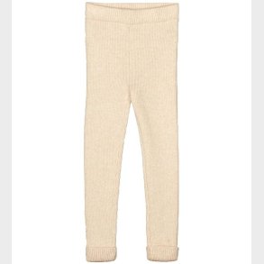 Fliink Leggings - Strik - Benna Rib - Sandshell