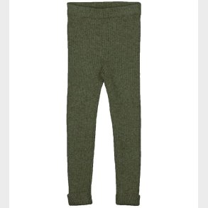Fliink Leggings - Strik - Benna Rib - Burnt Olive
