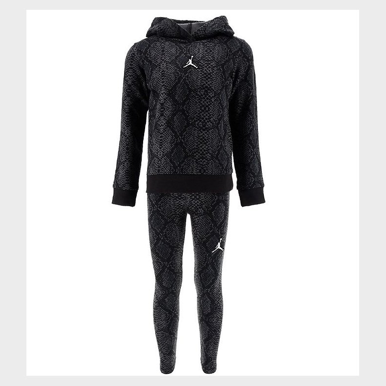 Jordan Httetrje/Leggings - Essentiel Snake - Sort m. Slangemn