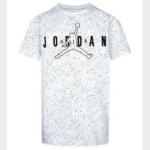 Jordan T-shirt - Color Mix Aop - Hvid m. Prikker