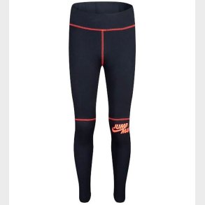 Jordan Leggings - Big Jumpman X Nike - Sort m. Rosa/Neon