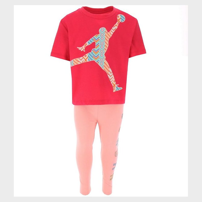 Jordan T-Shirt/Leggings - Girls Bff - Bleached Coral