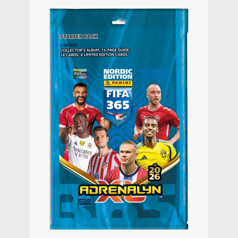 Panini FIFA 365 Adrenxl Samlekort 2026 Starter Pack