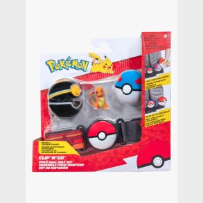 Pok�mon Clip 'N' Go B�lte Leges�t Charmander med Pok�-ball