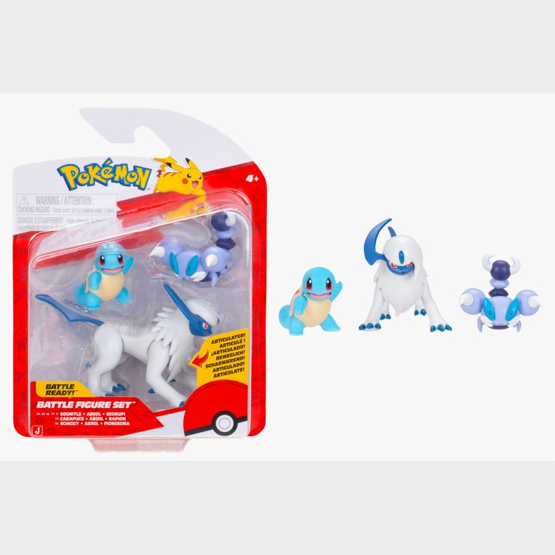 Pok�mon Battle Figurs�t 3-pak