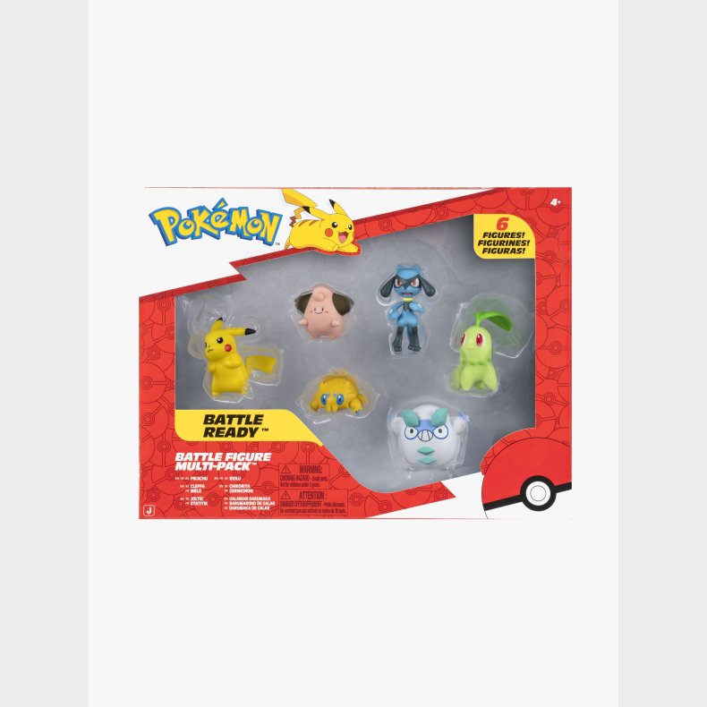 Pok�mon Battle Figurs�t 6-pak
