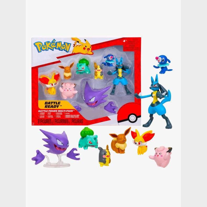 Pok�mon Battle Figurs�t 8-pak