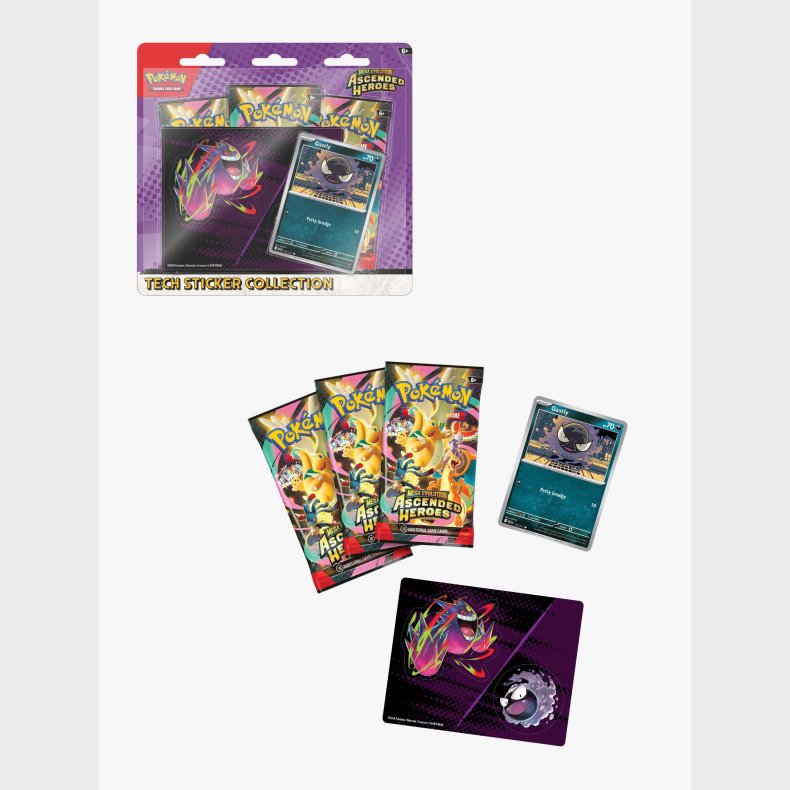 Pok�mon Mega Evolution Ascended Heroes Tech Klisterm�rker og Samlekort