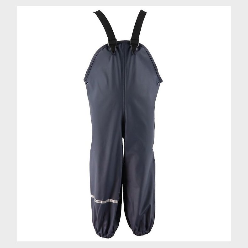 CeLaVi Regnbukser m. Seler - PU - Dark Navy