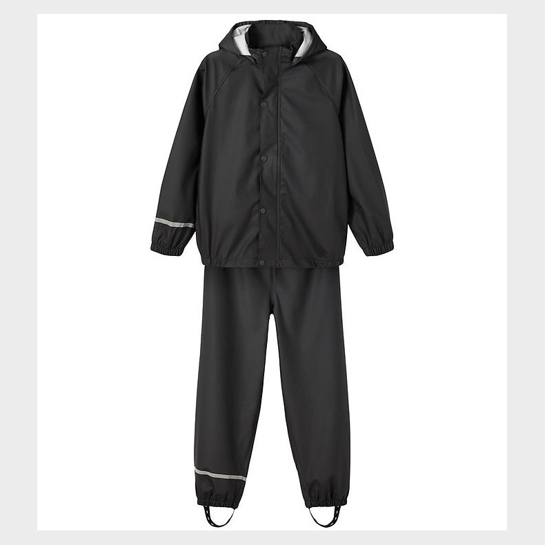 Name It Regntj m. Seler - Noos - PU - Sort