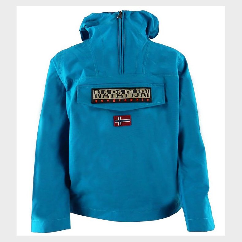 Napapijri Sommerjakke - Rainforest Anorak - Mykonos Blue