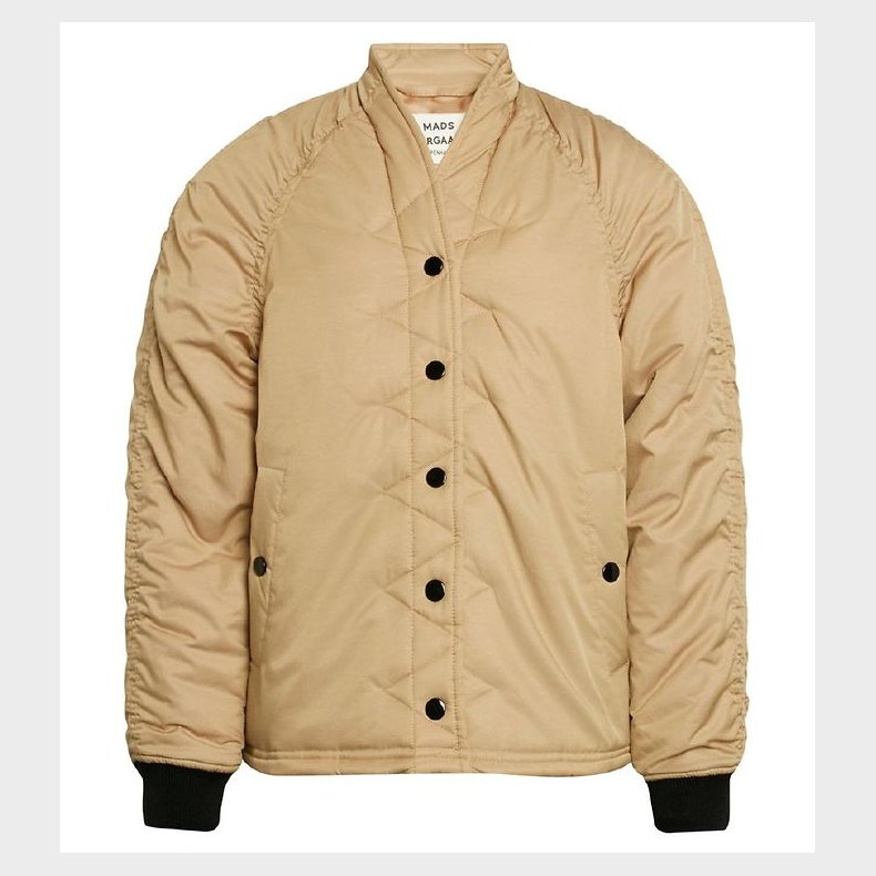 Mads Nrgaard Dunjakke - Jarolina - Warm Beige
