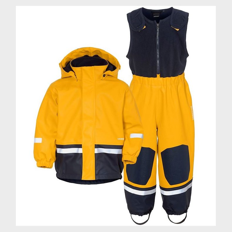 Didriksons Regntj m. For - PU - Boardman - Oat Yellow