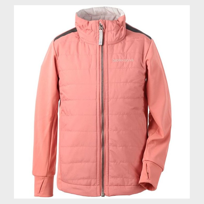 Didriksons Softshelljakke - Ekorren - Coral Rose