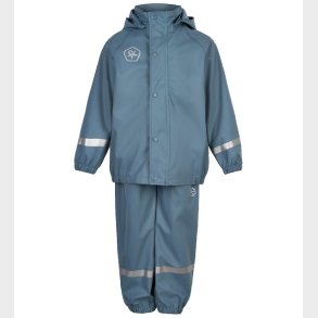 Color Kids Regntj m. Seler - PU - Captain's Blue