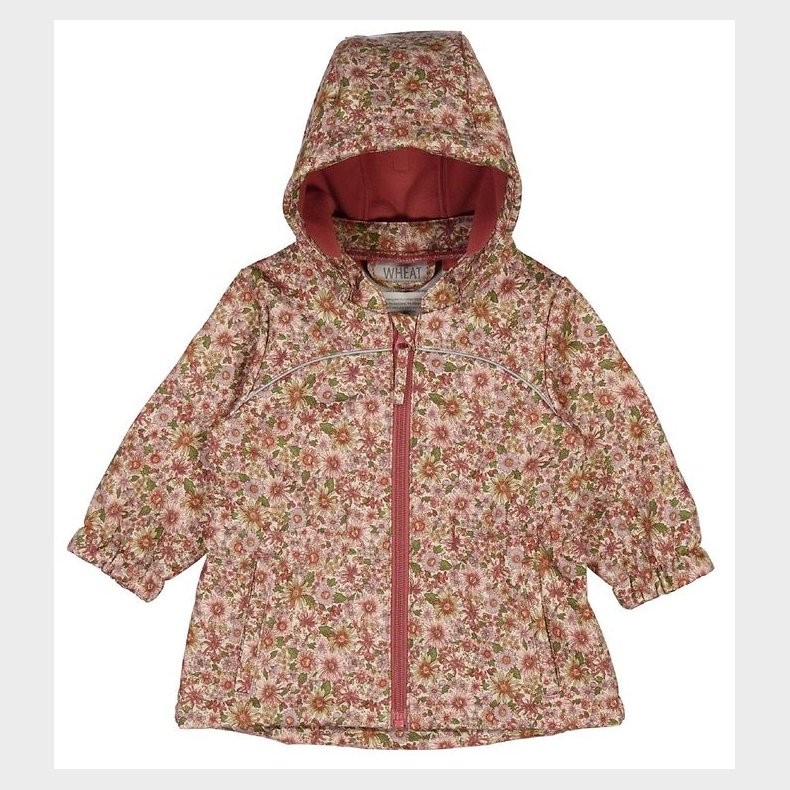Wheat Softshelljakke m. Fleece - Elois - Multi Flowers