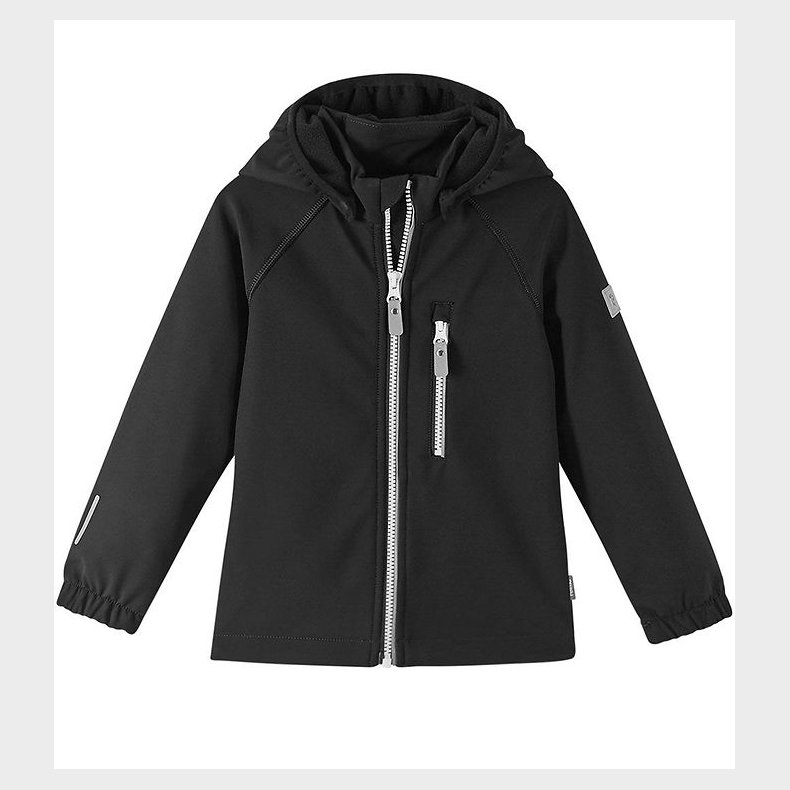 Reima Softshelljakke m. Fleecefor - Vantti - Sort