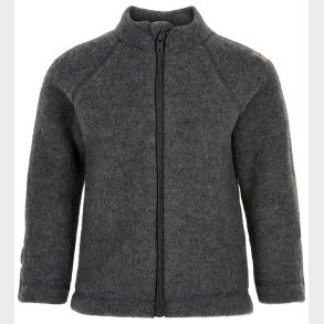 Mikk-Line Cardigan - Uld - Anthracite Melange