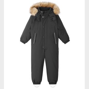 Reima Flyverdragt - Stavanger - Sort m. Imiteret Pels