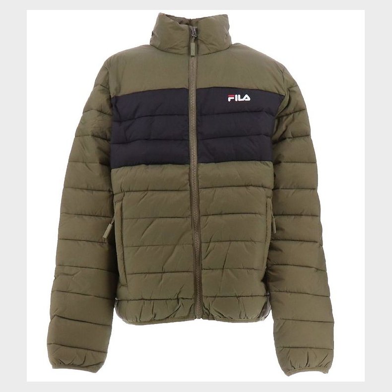 Fila Dynejakke - Berglern - Burnt Olive/Moonless Night