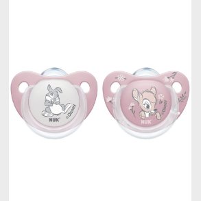Nuk Sutter - 2 Pak - Silikone - Bambi