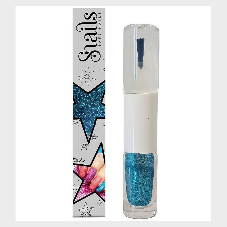 Snails Neglelak - 2 in 1 - Blue